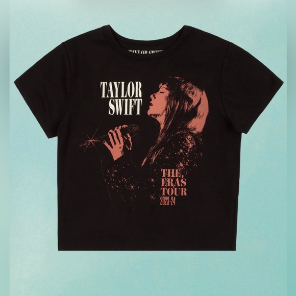 Taylor Swift Tops - 🆕 Authentic Merch - Taylor Swift The Eras Tour Black T-Shirt